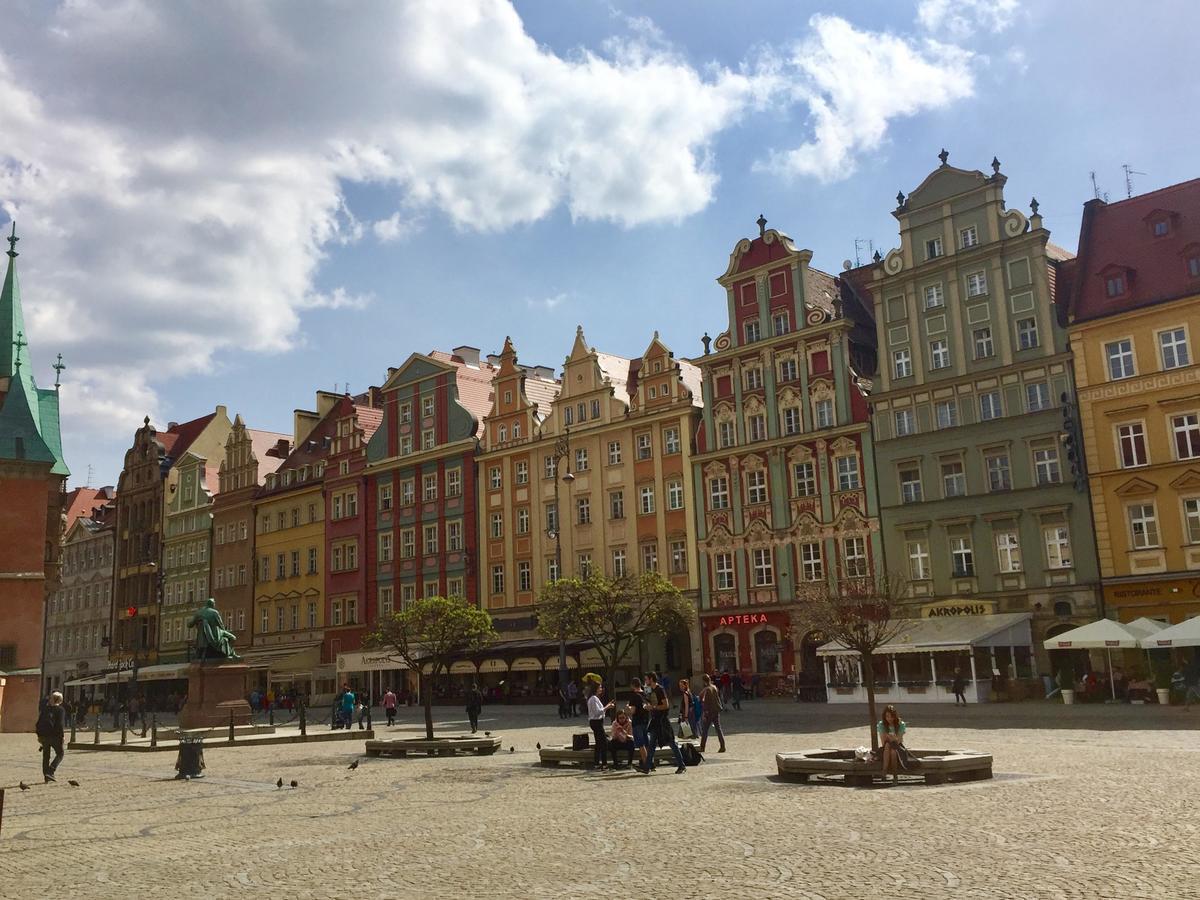 Apartament Wrosquare Centrum Rynek Wrocław Eksteriør bilde